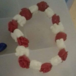 Elefantes and rose bracelet